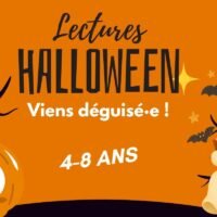 Lectures d'Halloween à la médiathèque